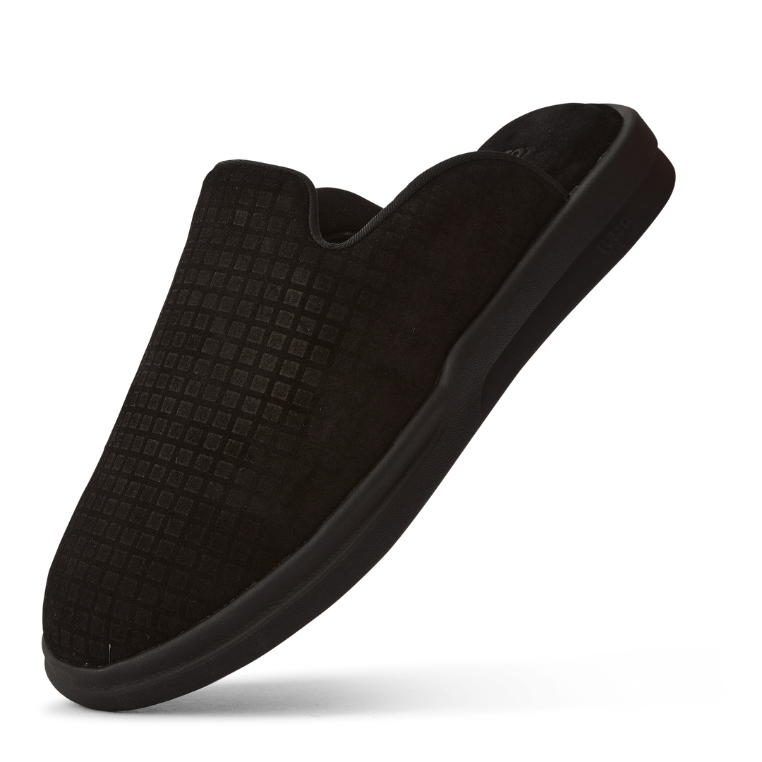 Pelli Waffle Suede Jet Black / Matte