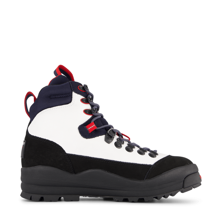 Polo Sport Hiker Leather Boot White / Navy / Red