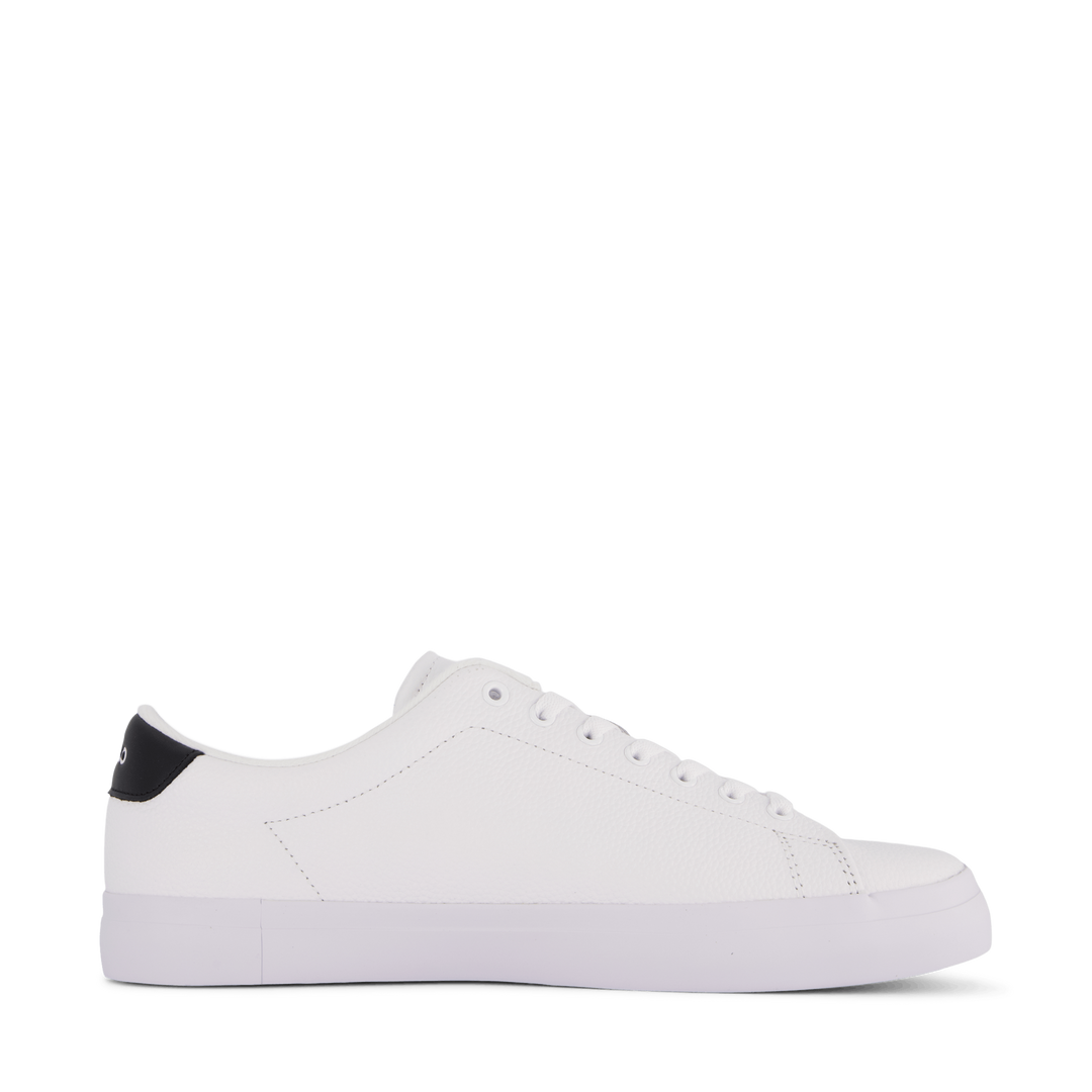 Tumbled Leather White / Black