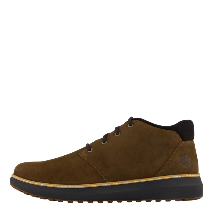 Mid Lace Up Chukka Boot Dk Brn Nubuck