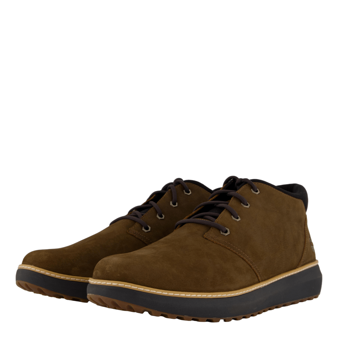 Mid Lace Up Chukka Boot Dk Brn Nubuck