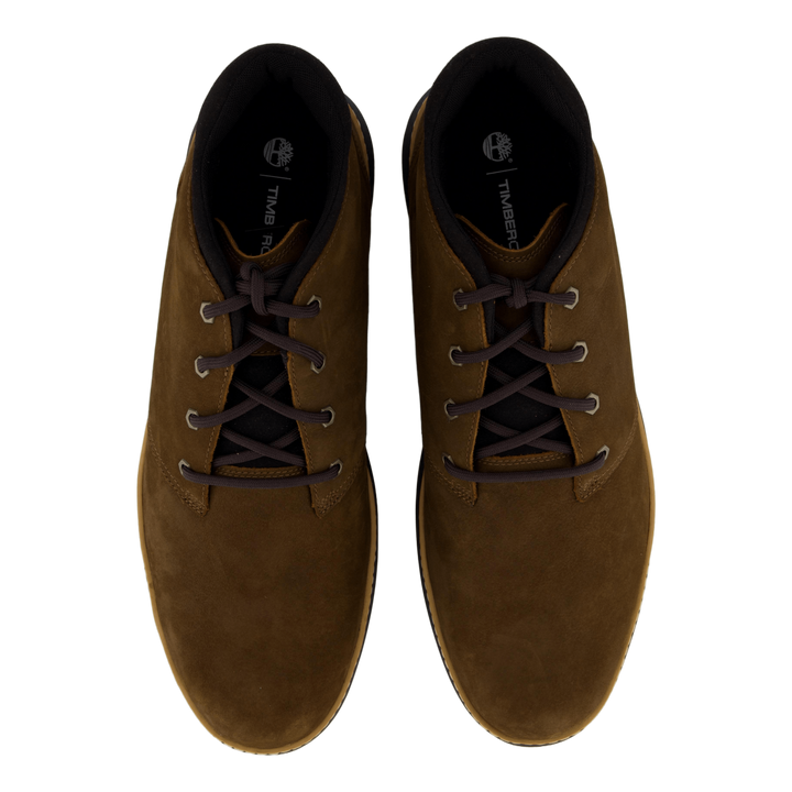 Mid Lace Up Chukka Boot Dk Brn Nubuck