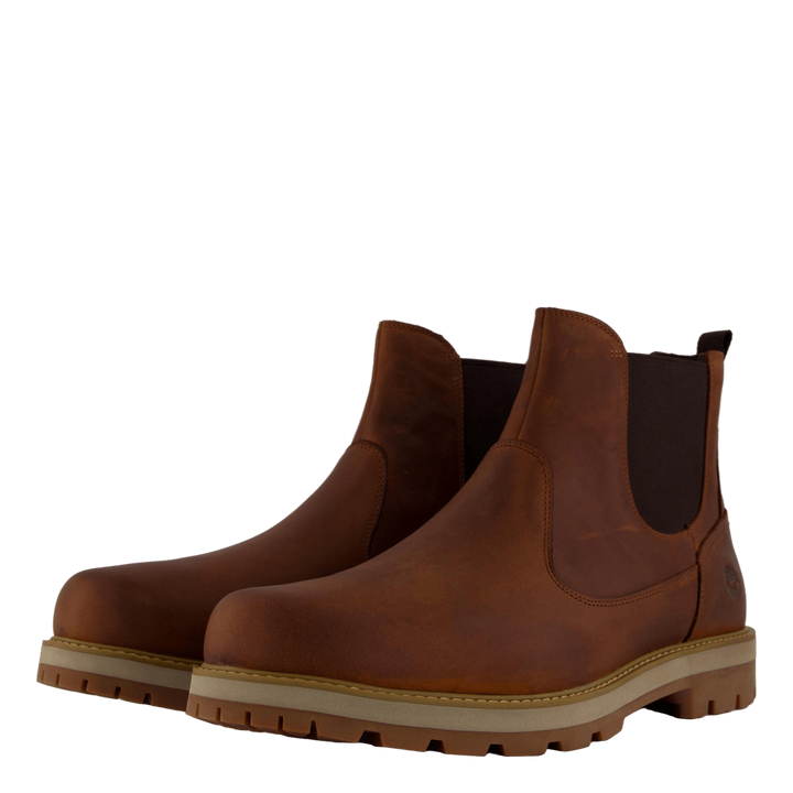 Mid Chelsea Boot Rst Full Grain