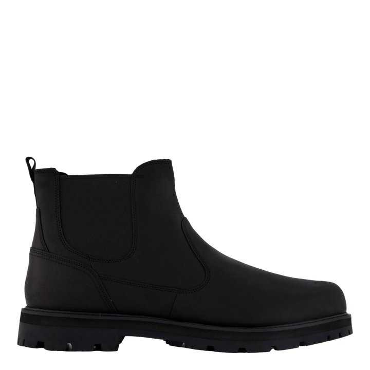 Mid Chelsea Boot Blk Full Grain