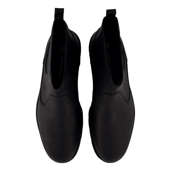 Mid Chelsea Boot Blk Full Grain