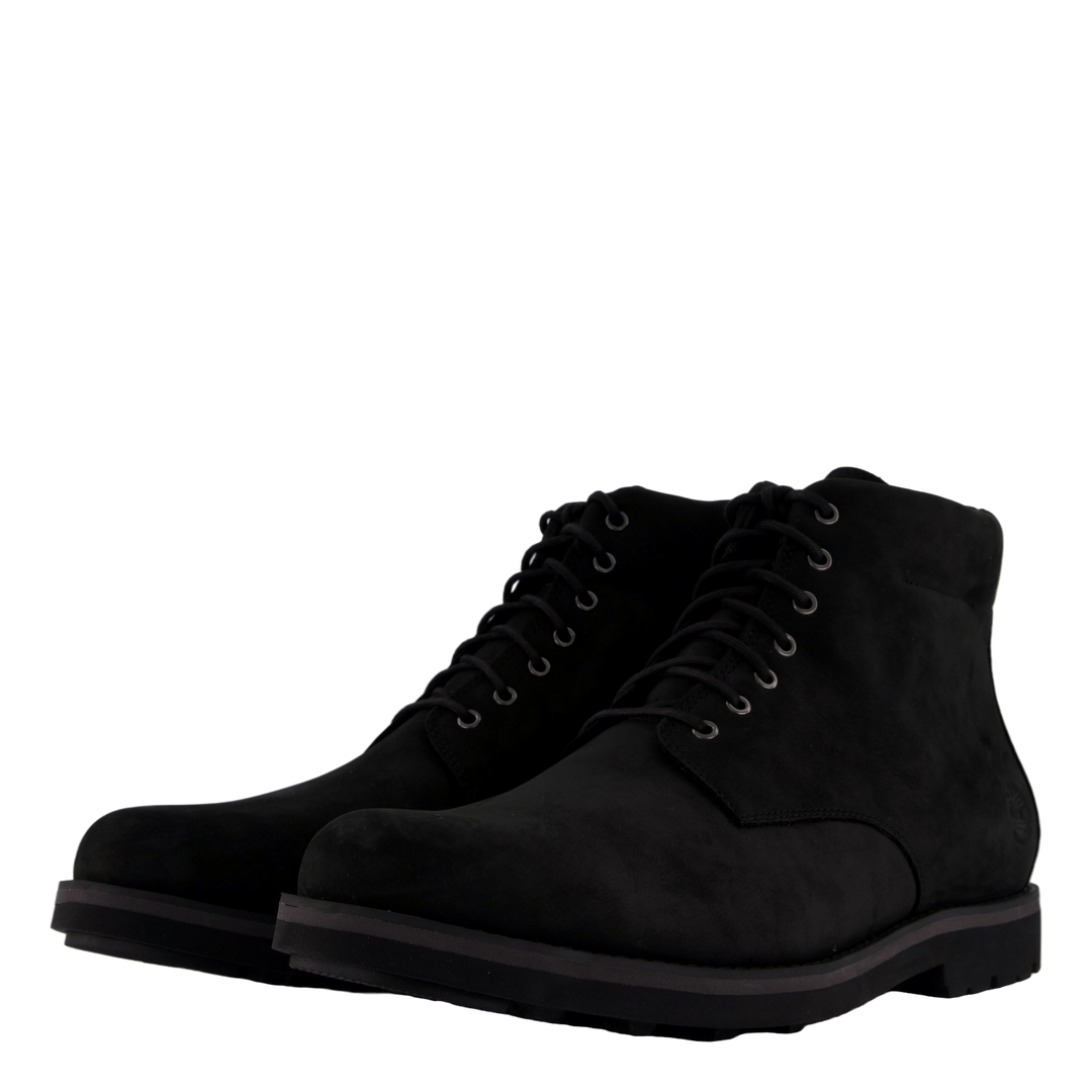 Mid Zip Up Waterproof Boot Jet Black