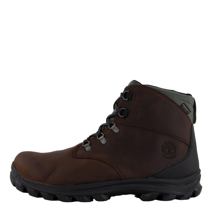 Mid Lace Up Waterproof Snow Bo Dark Brown