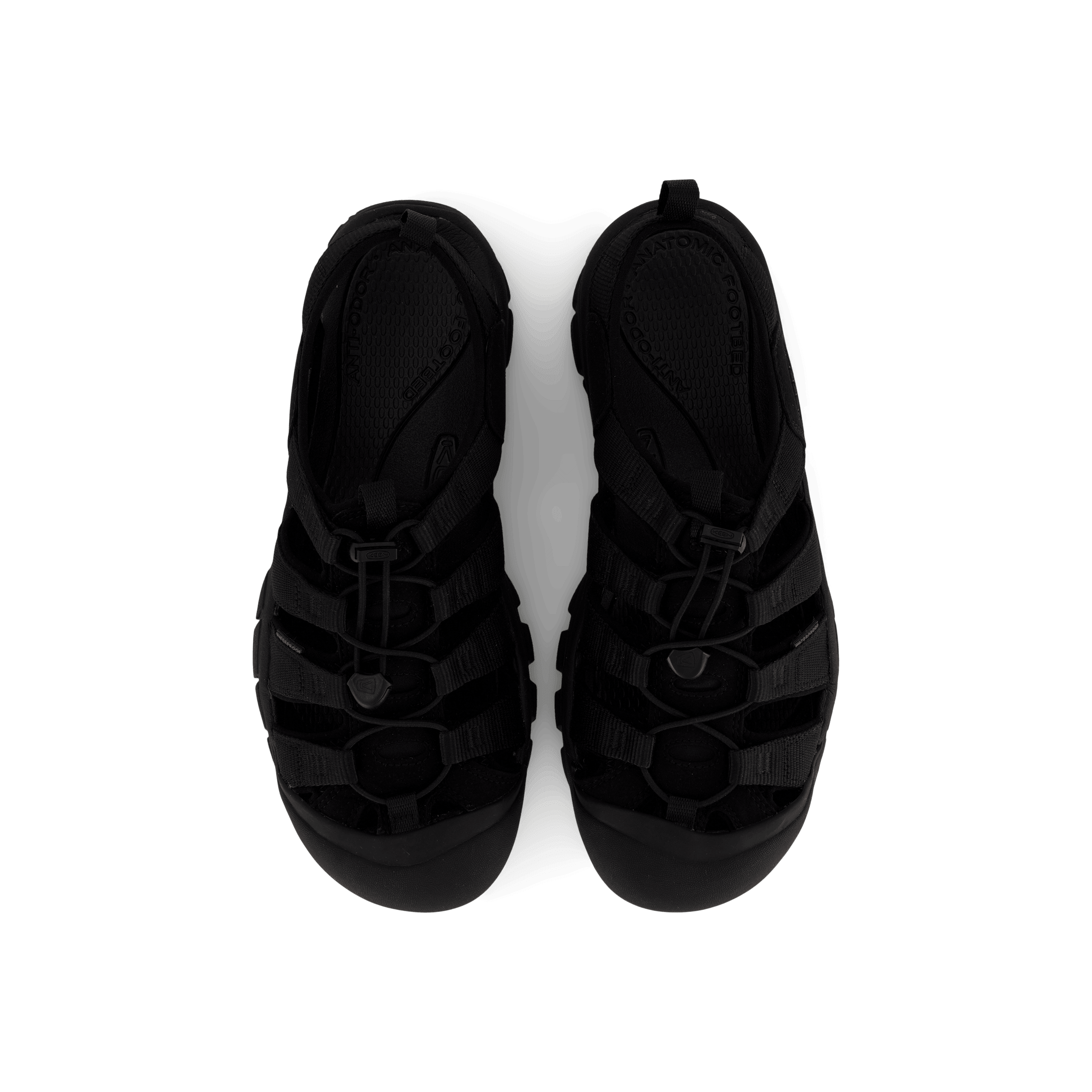 大得価HOTkeen Newport h2 triple black 9.5 靴
